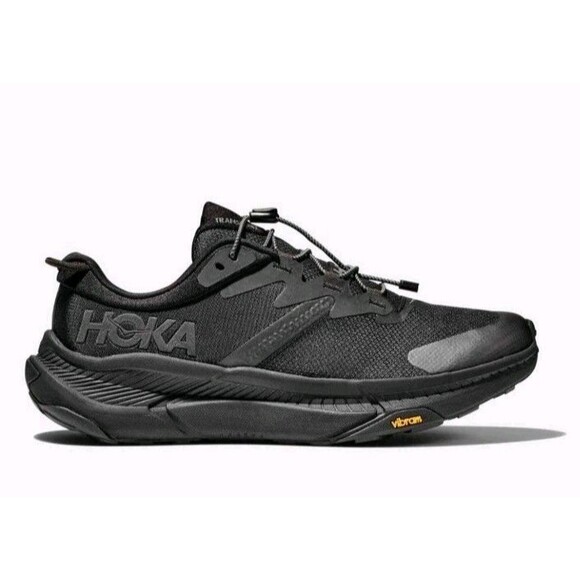 NIB Hoka Transport Sneaker Running Shoe Women's Black Size 8 MSRP $150